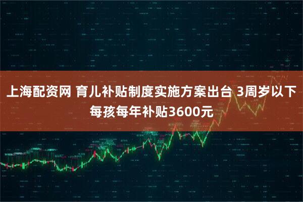 上海配资网 育儿补贴制度实施方案出台 3周岁以下每孩每年补贴3600元