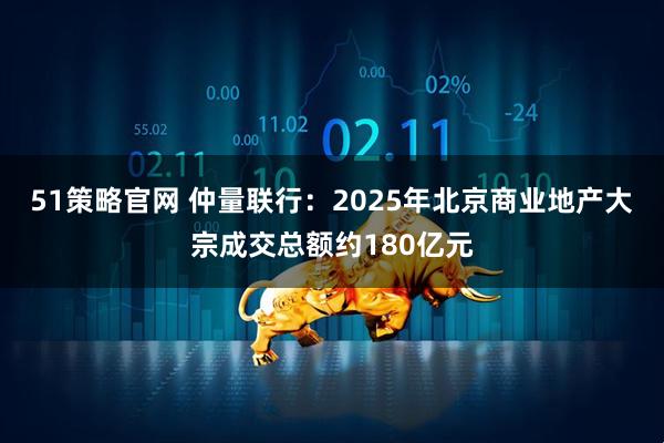 51策略官网 仲量联行：2025年北京商业地产大宗成交总额约180亿元